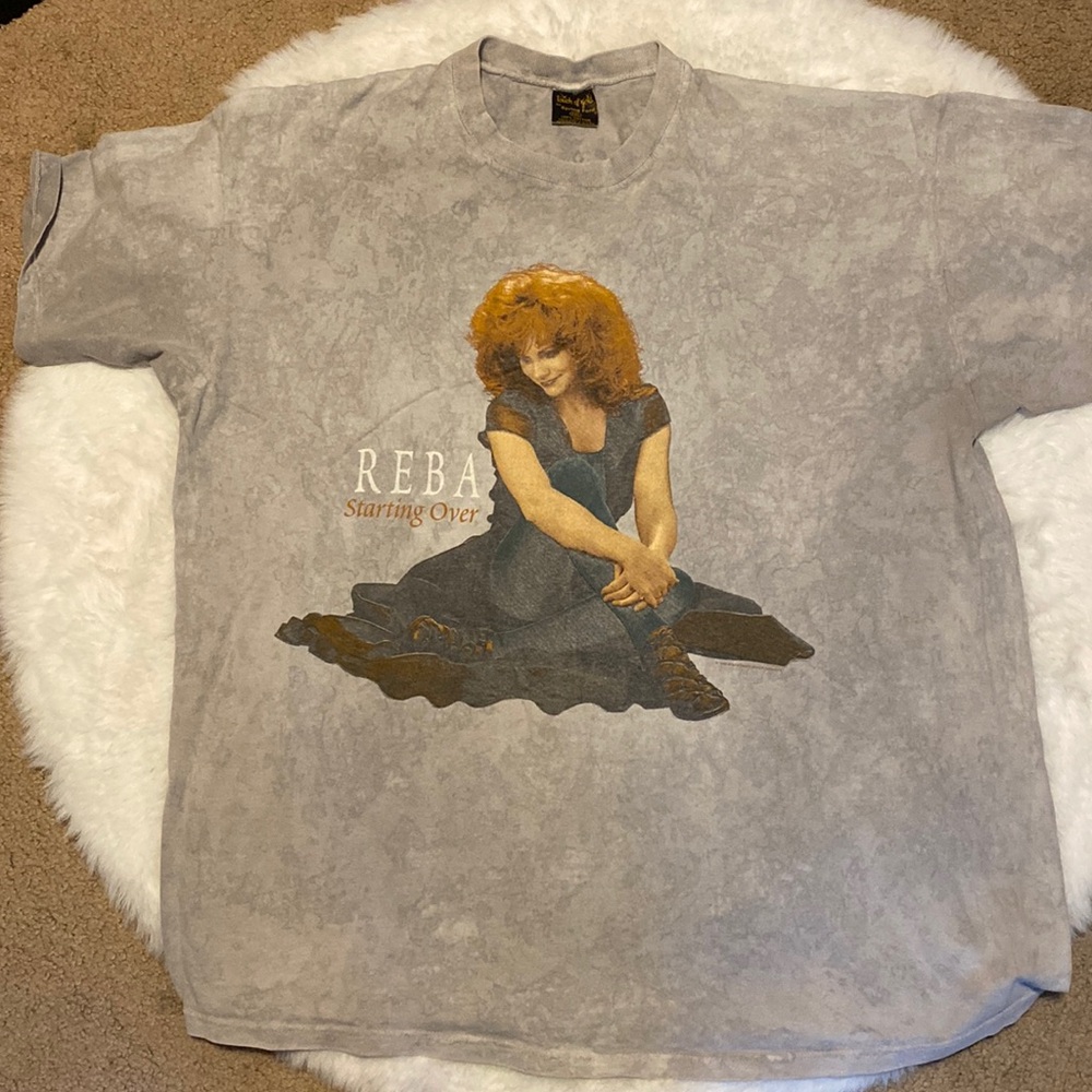 Reba starting over concert t shirt 2XL